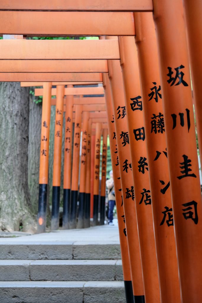 torii rouges japon