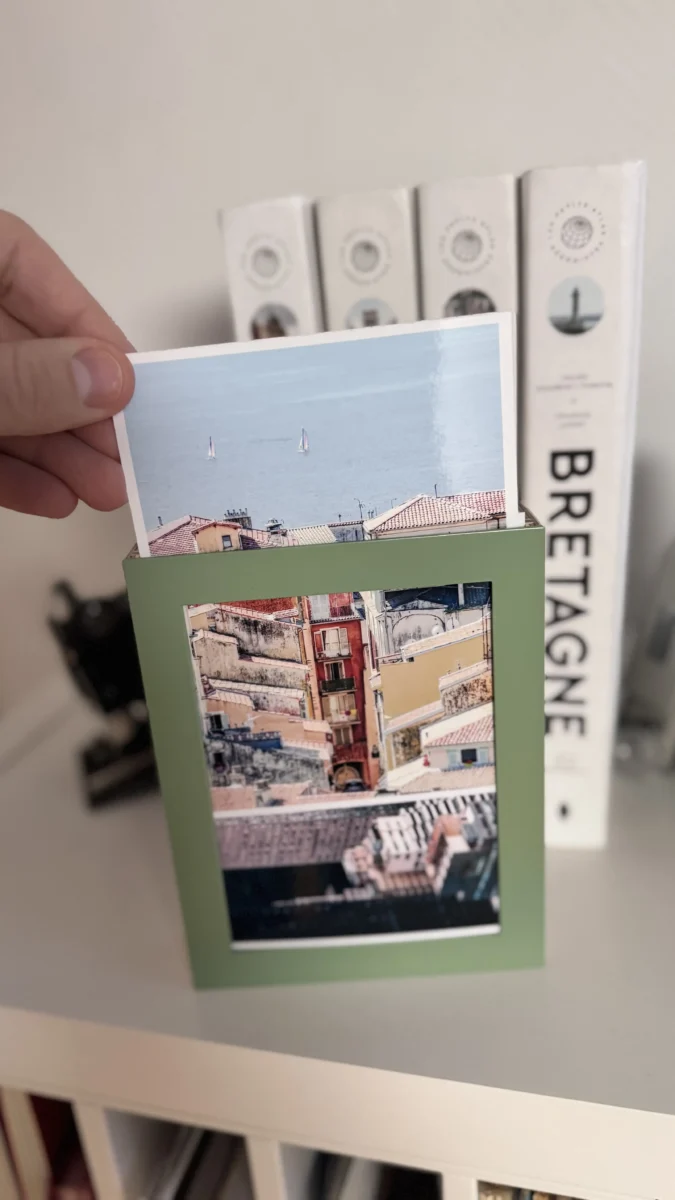 Boite photo pour impression photo