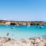 Vue de la plage de Palma avec son sable fin et ses eaux turquoise