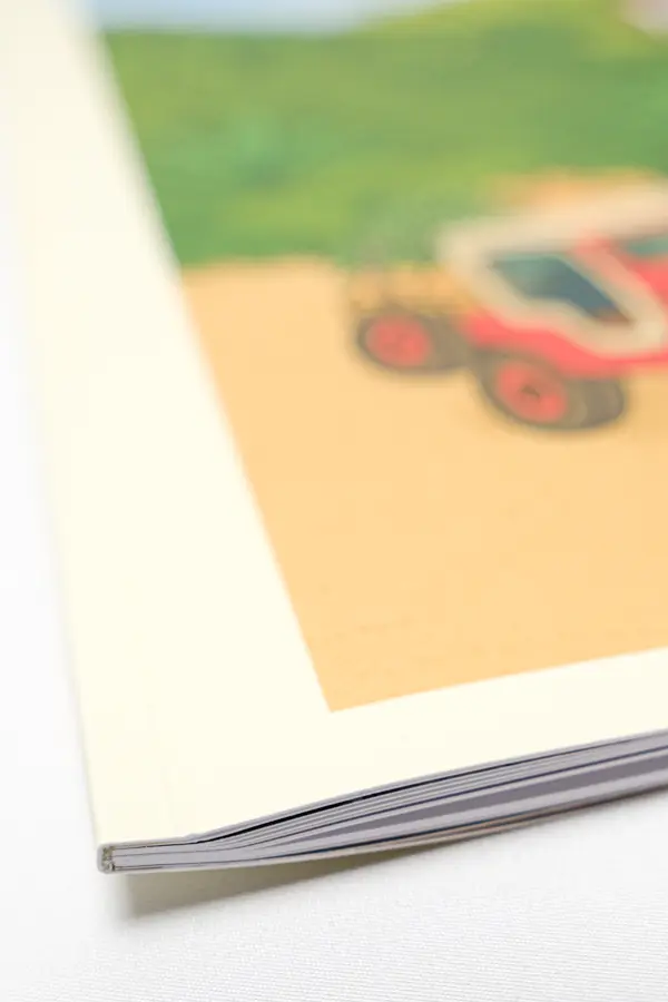 Tranche album photo voyage avec photos