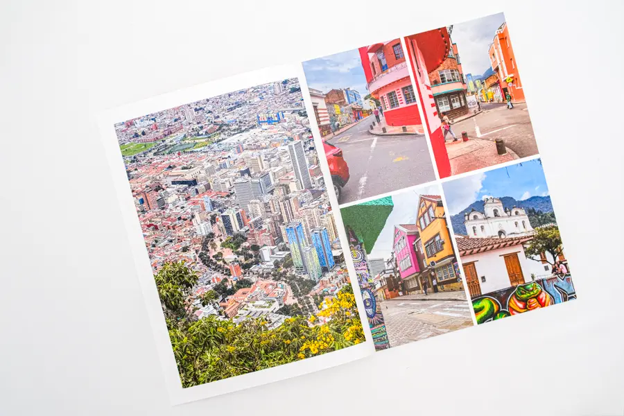 Exemple de mise en page Popcarte