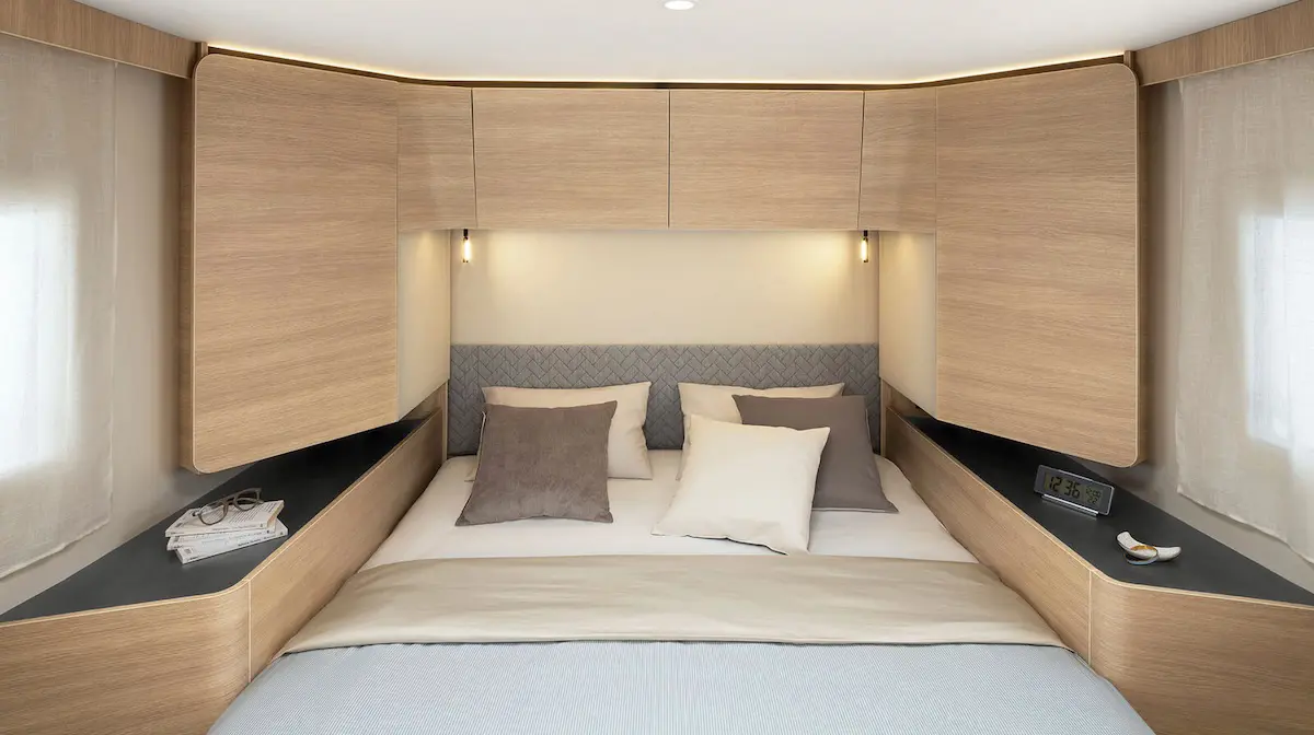 couchage dans un camping-car