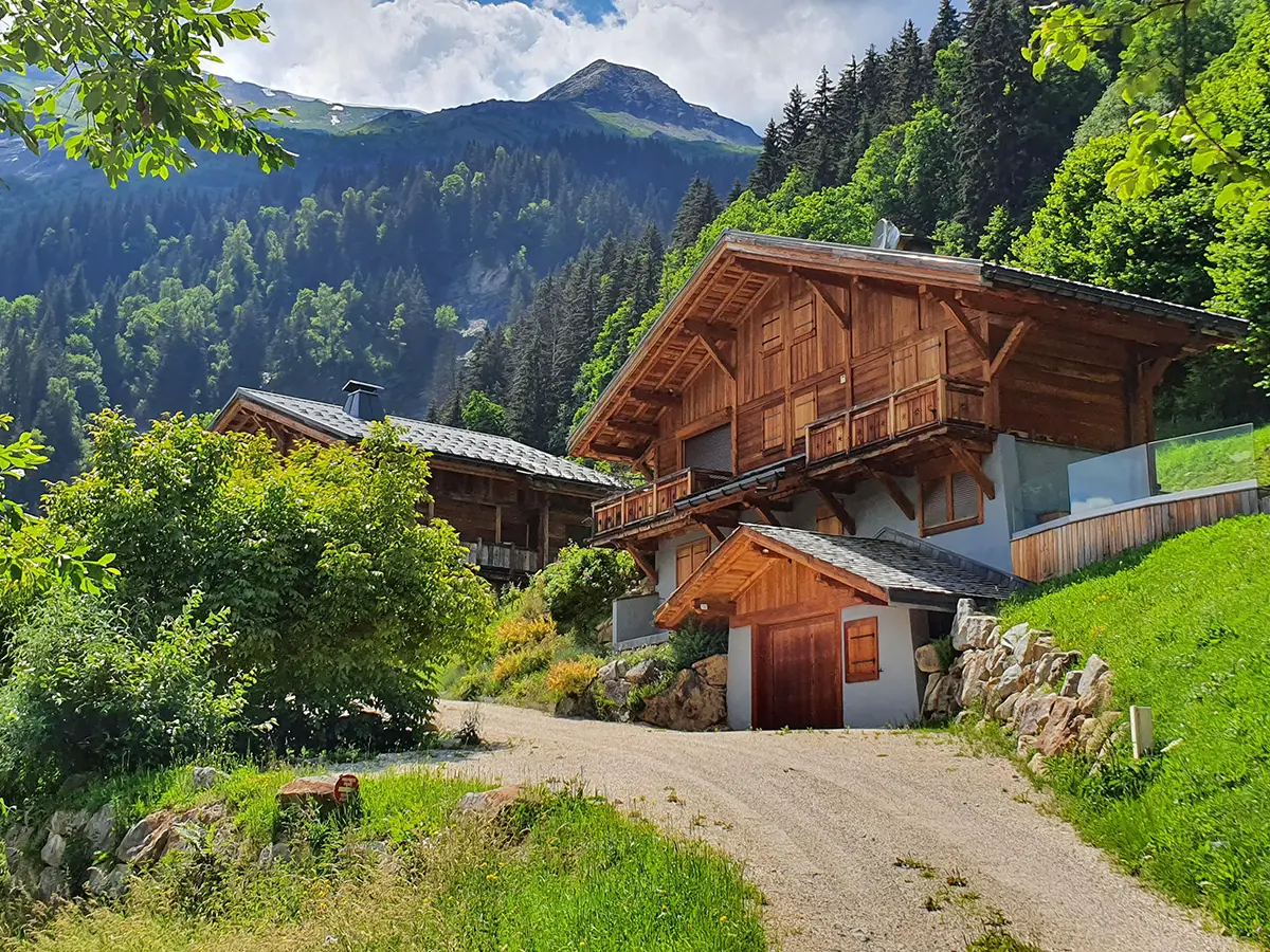 Paysage de Saint-Gervais-les-Bains
