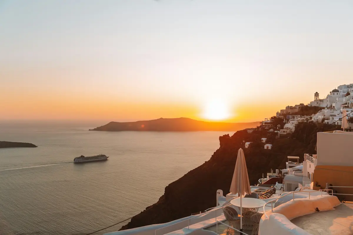 Photographier la mediteranée depuis un bateau de croisière