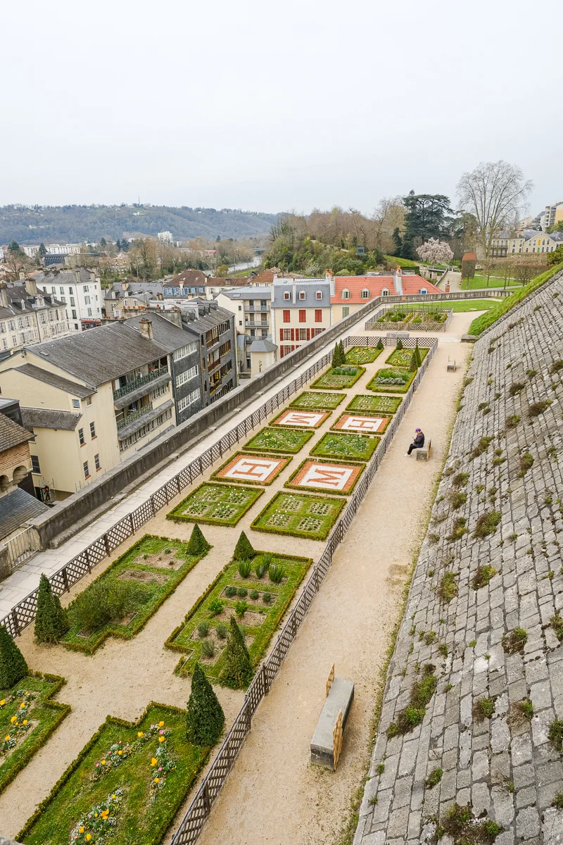 Jardin du château de Pau