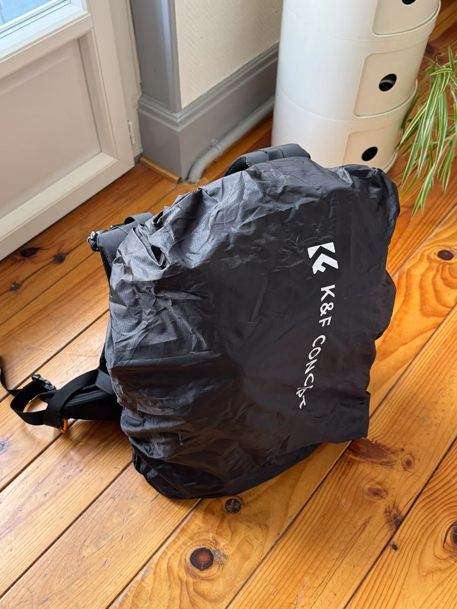 protège sac de pluie